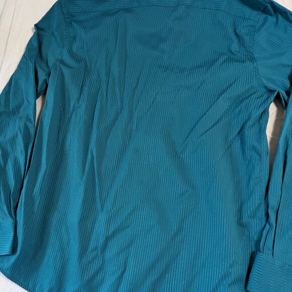 LE CHATEAU MEN'S BUTTON UP FRONT DRESS CASUAL LONG SLEEVE SHIRT SIZE XL 18 STYLE - Picture 14 of 16